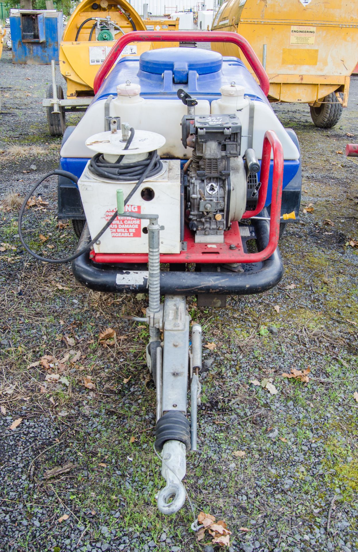 Brendon Bowsers diesel driven fast tow pressure washer bowser ** Engine parts missing ** BPW026 - Image 3 of 5