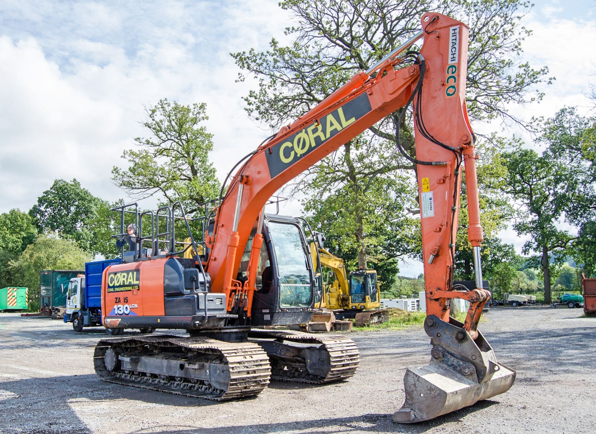 Hitachi Zaxis ZX130 LCN-6 13 tonne steel tracked excavator Year: 2017 S/N: E00100078 Recorded Hours: - Image 2 of 27