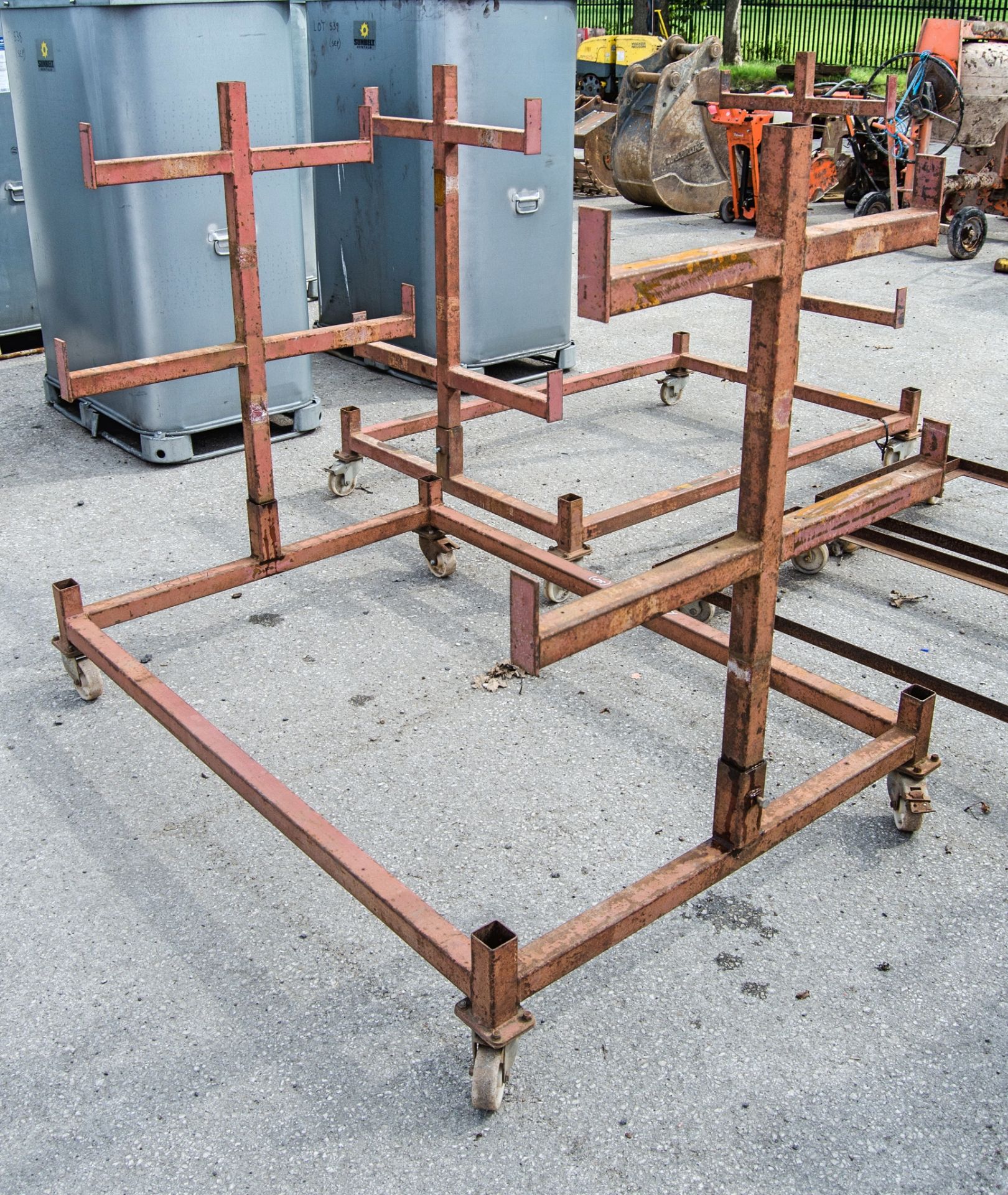 Pipe rack trolley 4481