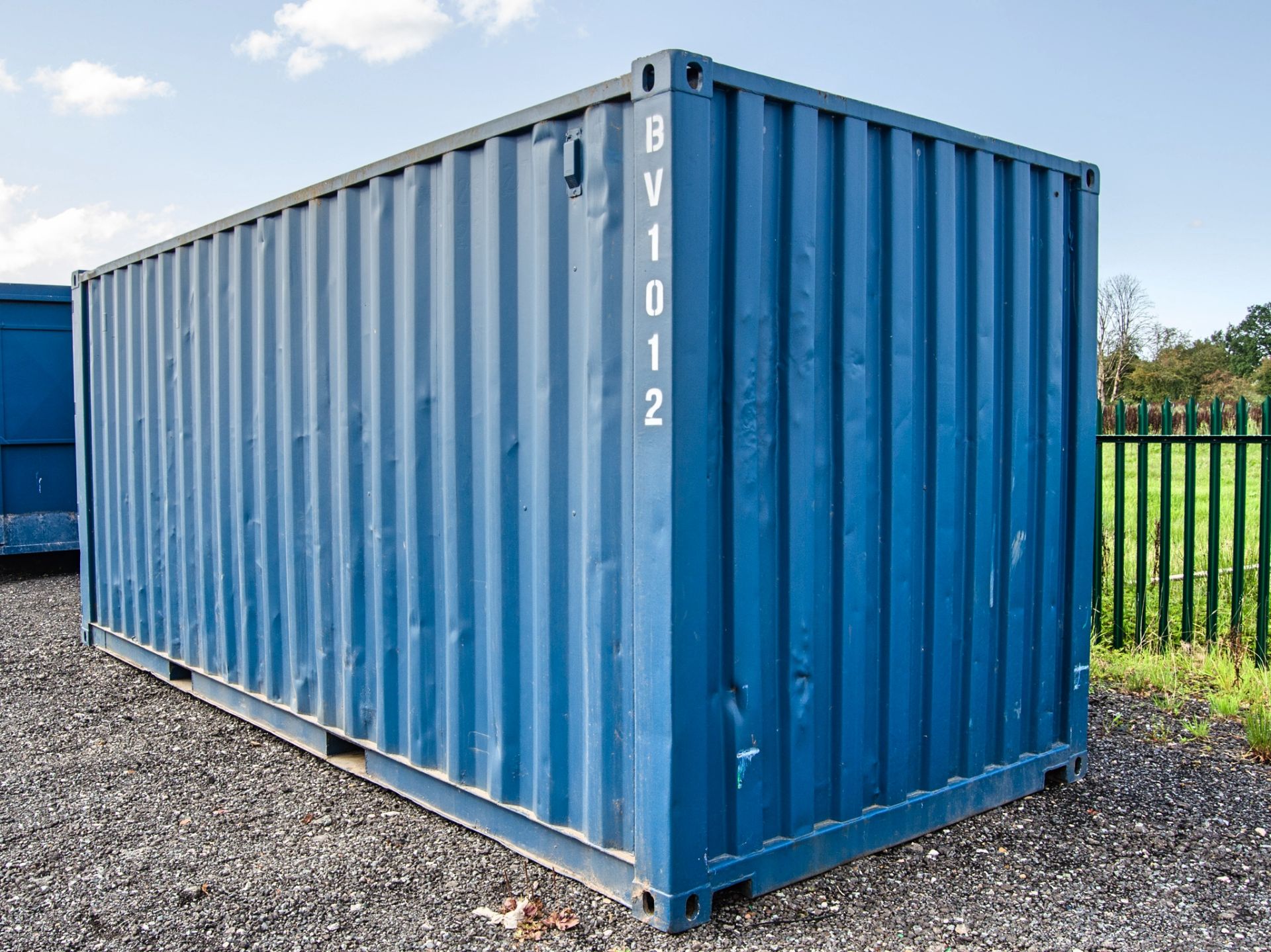 20ft x 8ft steel shipping container BV1012 - Image 4 of 5