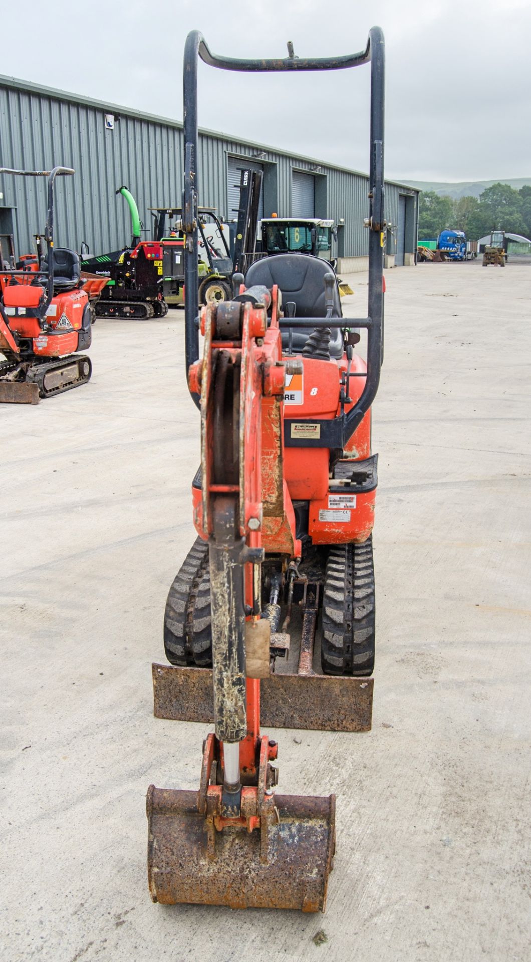 Kubota K008-3 0.8 tonne rubber tracked mini excavator Year: 2018 S/N: 31461 Recorded Hours: 1204 - Image 5 of 26