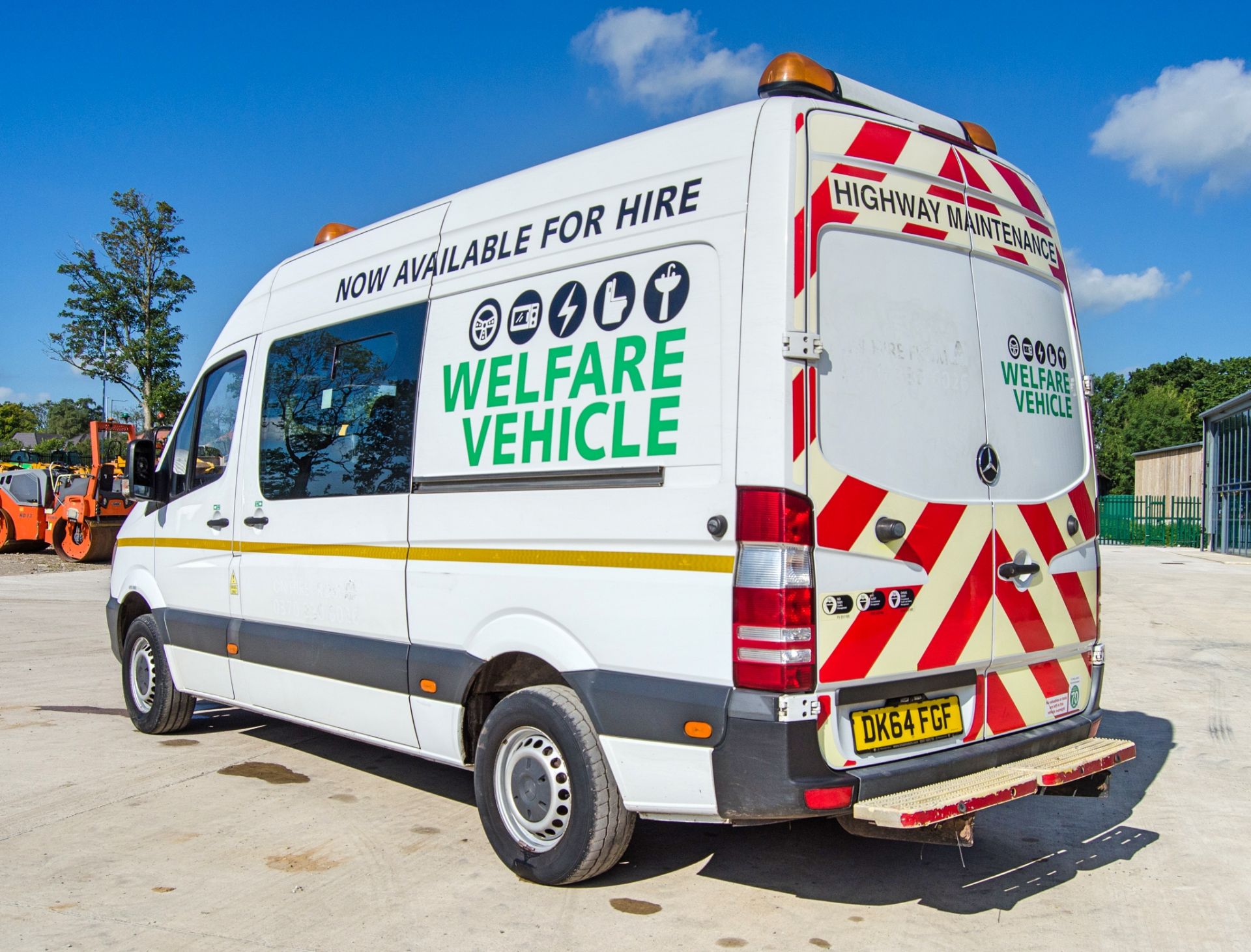 Mercedes Benz Sprinter 313 CDi 2143cc 6 speed manual welfare panel van Registration Number: DK64 FGF - Image 3 of 37