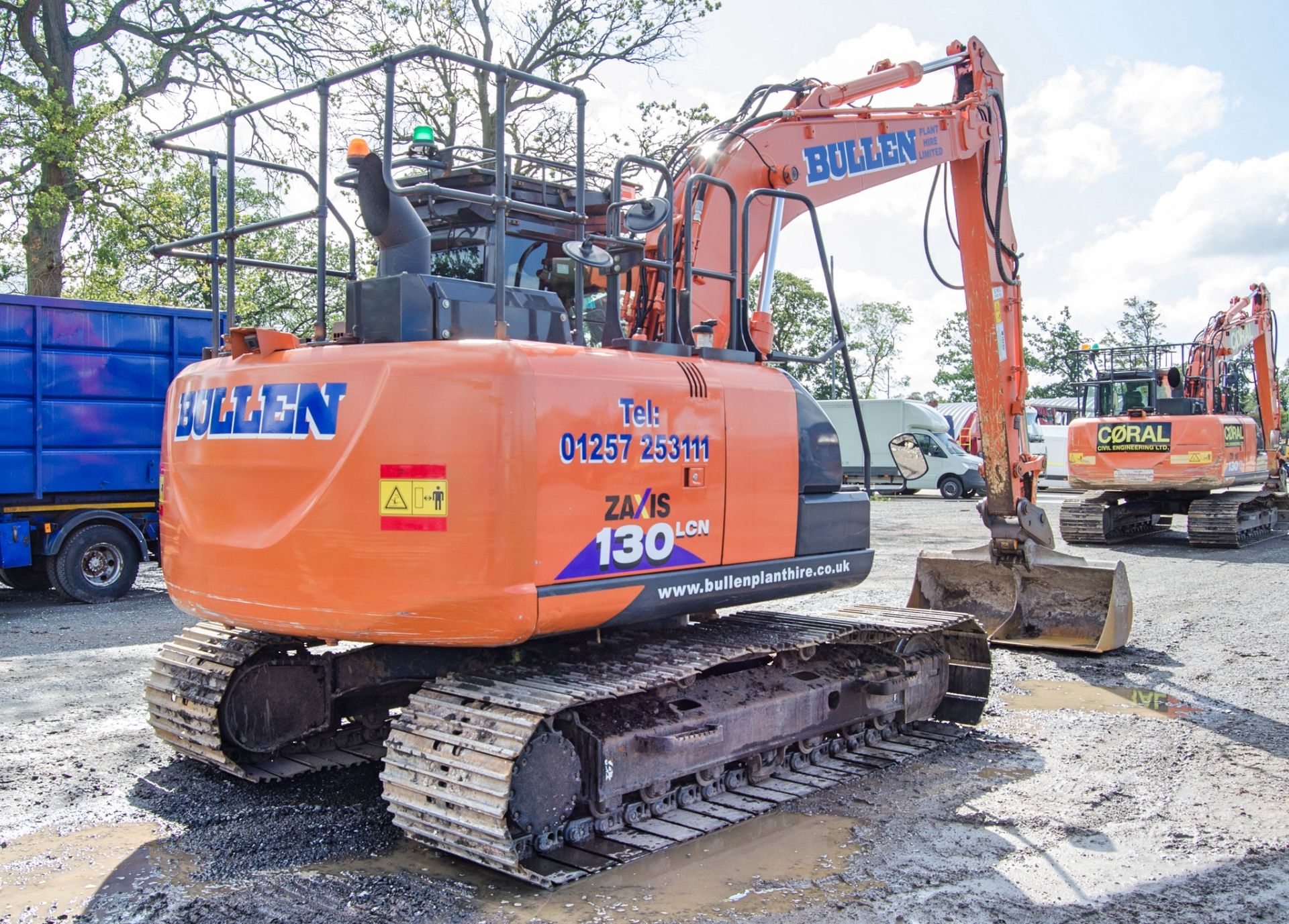 Hitachi Zaxis ZX130 LCN-6 13 tonne steel tracked excavator Year: 2018 S/N: C00101773 Recorded Hours: - Image 3 of 26