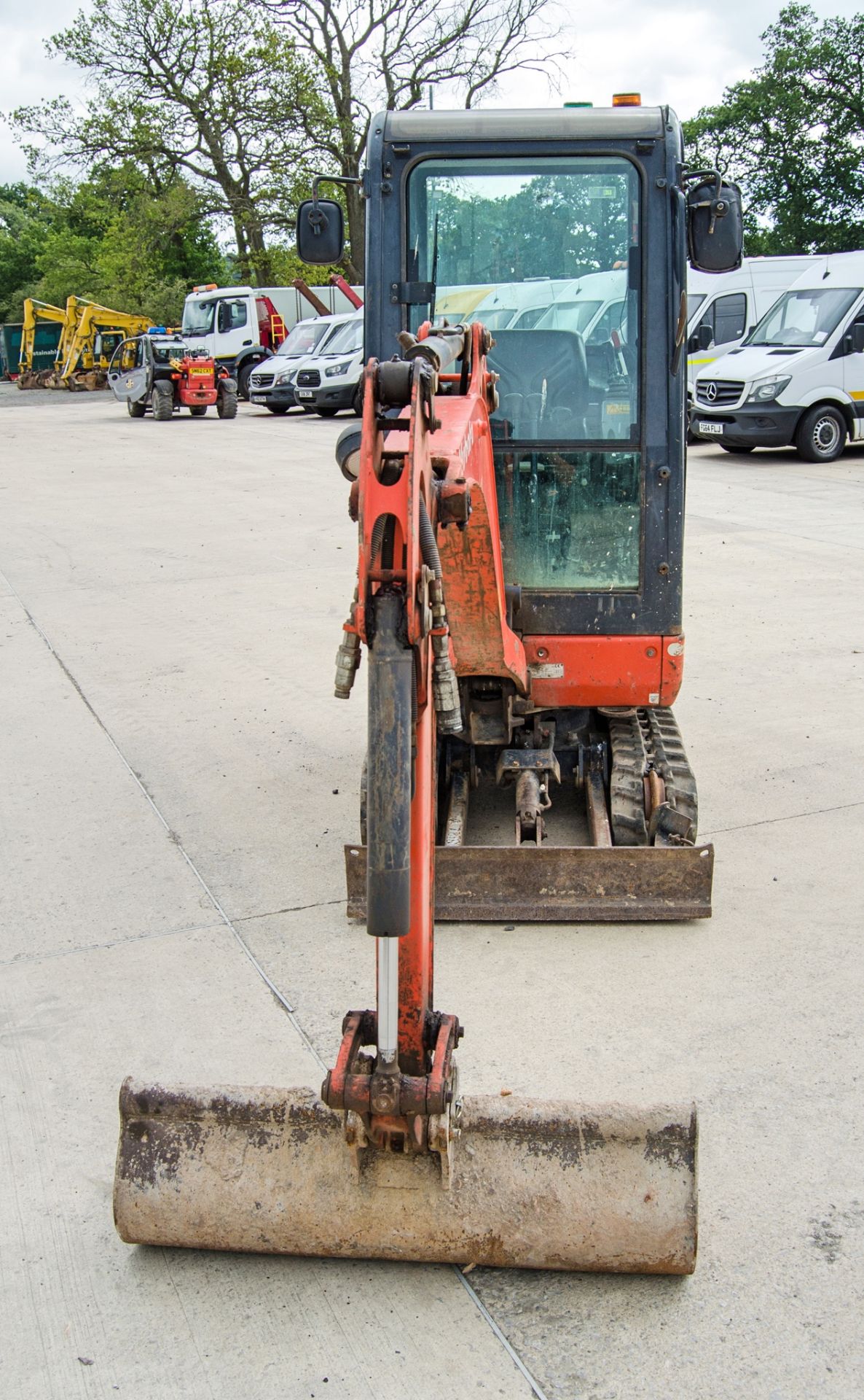 Kubota KX016-4 1.5 tonne rubber tracked mini excavator Year: 2017 S/N: 61513 Recorded Hours: 2994 - Image 5 of 28