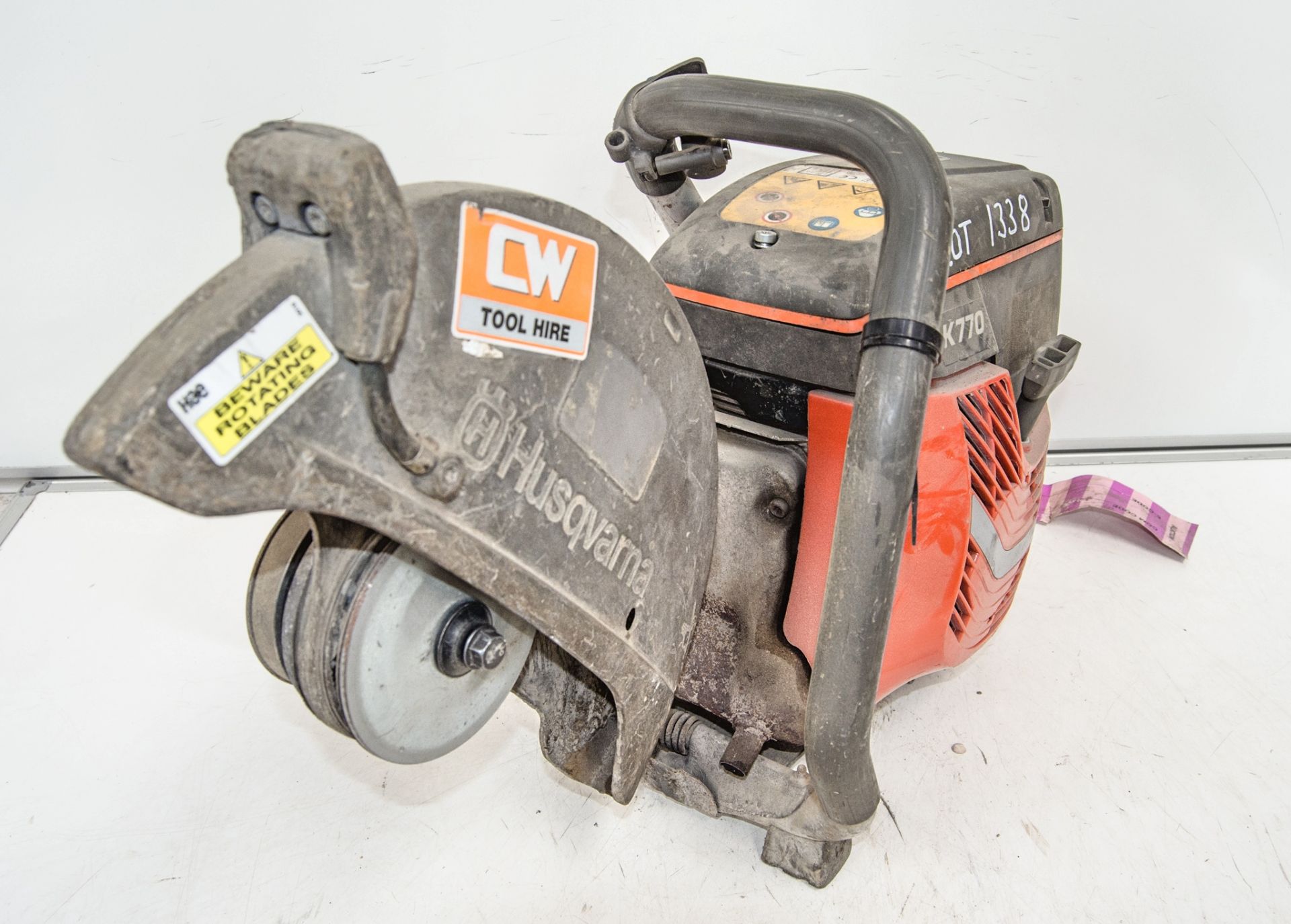 Husqvarna K770 petrol driven cut off saw 36285