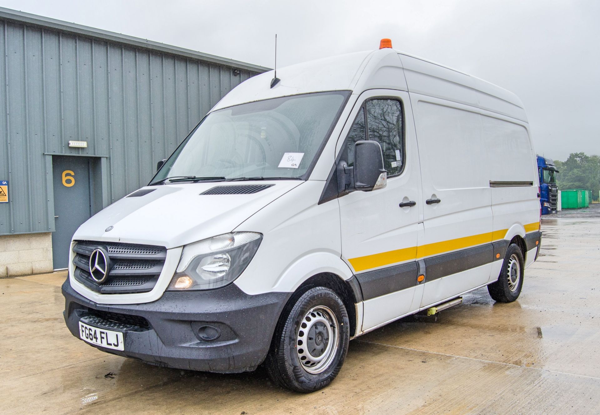 Mercedes Benz Sprinter 313CDi 2.1 diesel 6 speed manual MWB panel van Registration Number: FG64