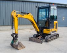 JCB 16 C-1 1.5 tonne rubber tracked mini excavator Year: 2018 S/N: 2492830 Recorded Hours: 1509