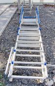 Clow Magic Platform 6 tread aluminium podium ladder A980322