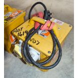 240v to 110v 3kva transformer 60807