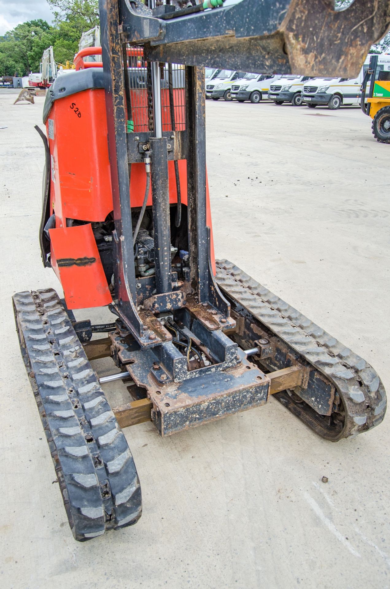 Kubota KC70 700kg diesel driven rubber tracked hi-tip dumper Year: 2018 S/N: 2P8K1 Recorded Hours: - Image 9 of 16