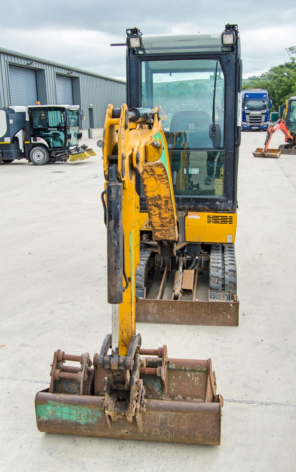 JCB 16 C-1 1.5 tonne rubber tracked mini excavator Year: 2018 S/N: 2492832 Recorded Hours: Not - Image 5 of 27