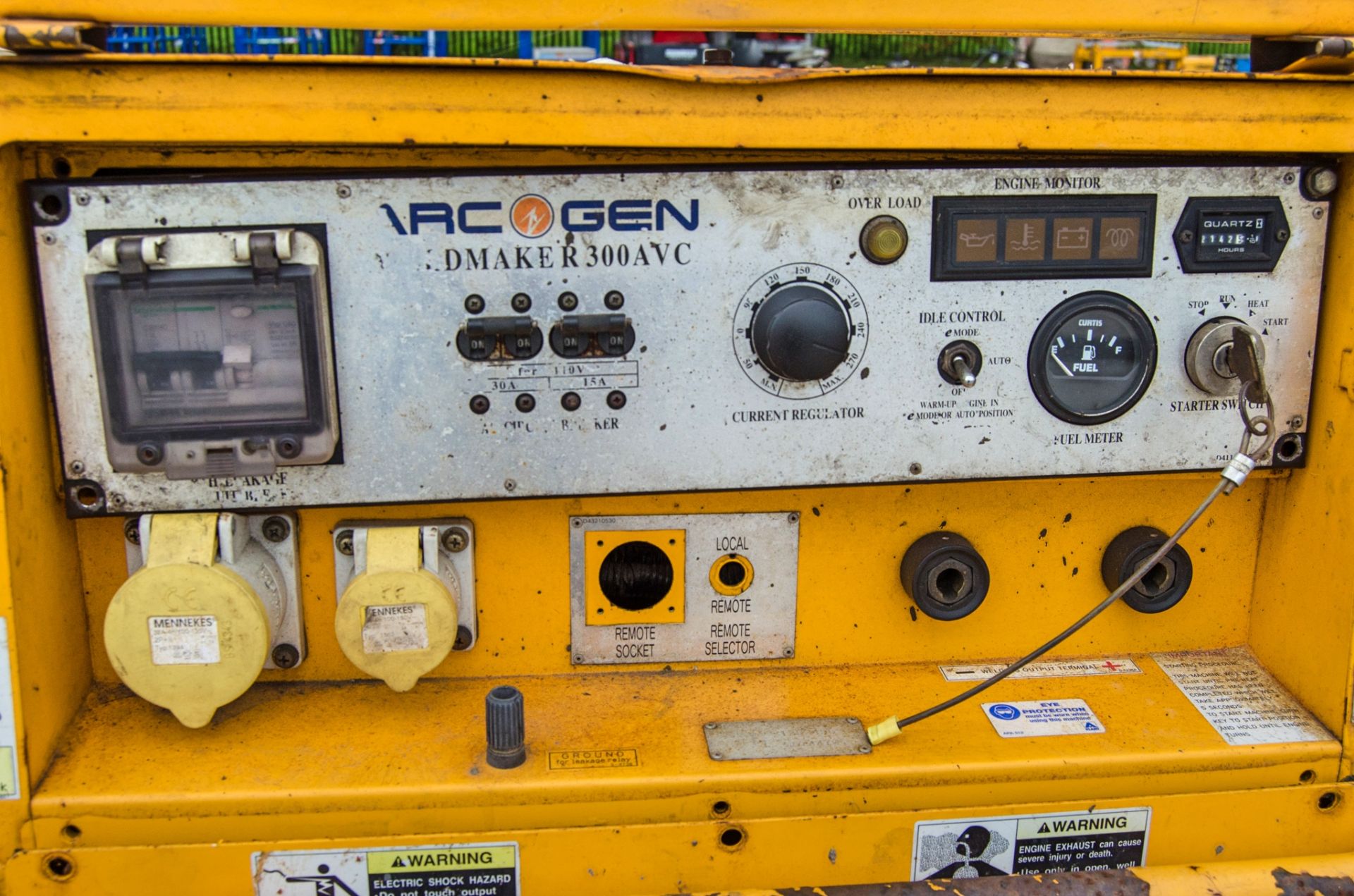 Arc Gen Weldmaker 300 AVC diesel driven fast tow welder/generator Year: 2013 S/N: 1302456 Recorded - Image 3 of 4