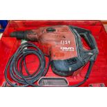 Hilti TE80-ATC 110v SDS rotary hammer drill c/w carry case A855502