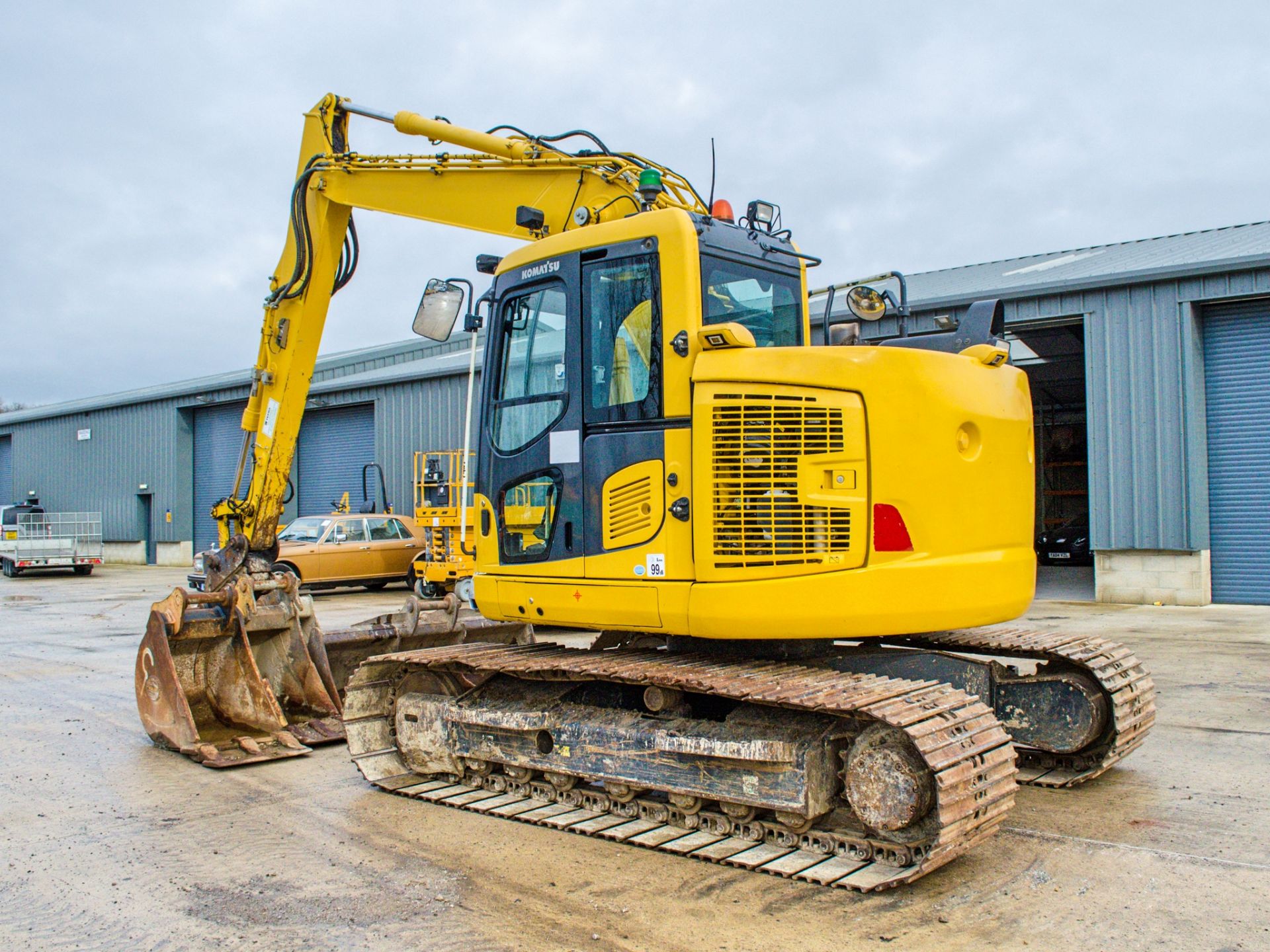 Komatsu PC138 US-11 13.8 tonne steel tracked excavator Year: 2018 S/N: JUF50661 Recorded Hours: 4360 - Image 4 of 28