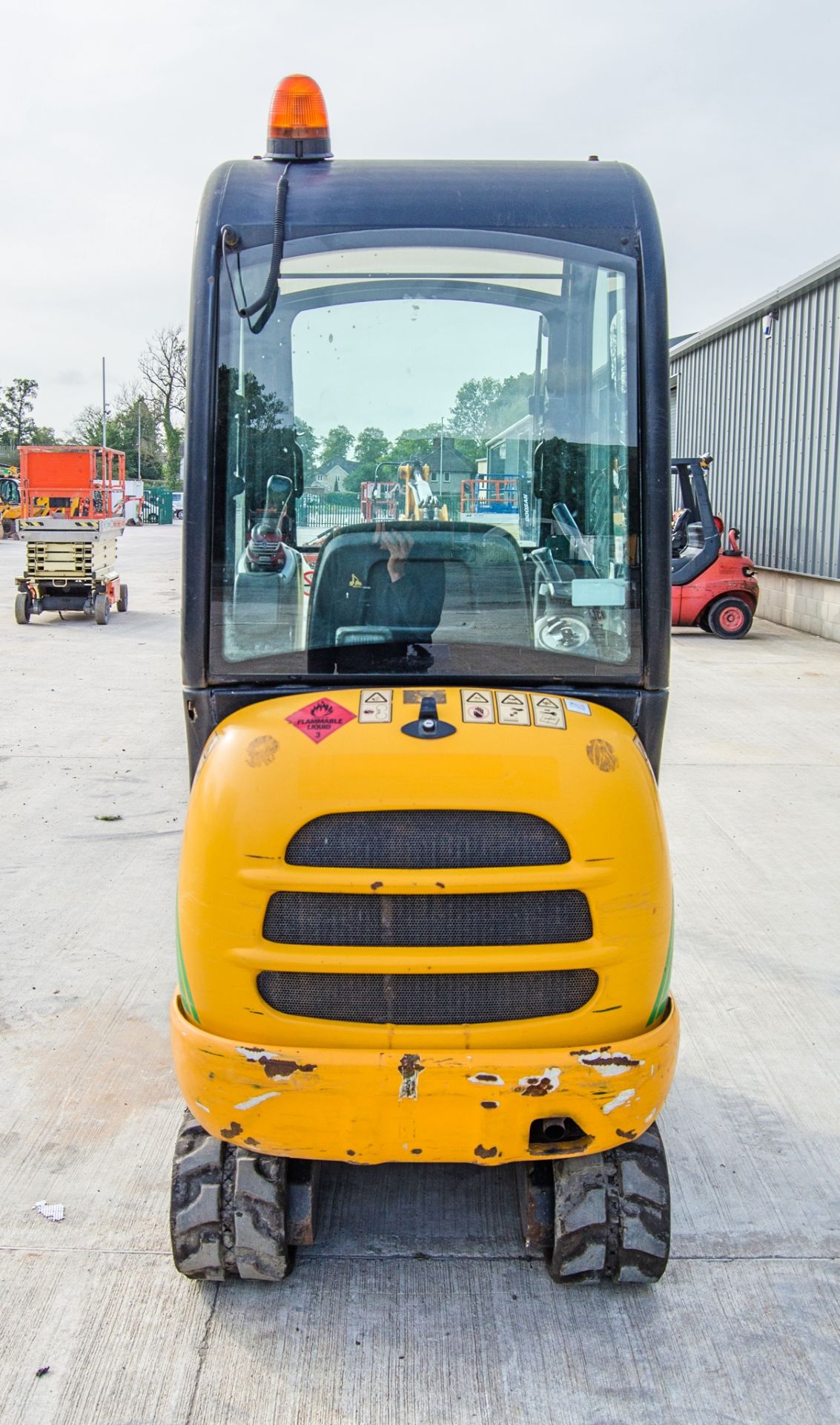 JCB 8018 CTS 1.5 tonne rubber tracked mini excavator Year: 2017 S/N: 2545488 Recorded Hours: 1284 - Image 6 of 26