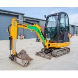 JCB 8018 CTS 1.5 tonne rubber tracked mini excavator Year: 2017 S/N: 2583533 Recorded Hours: 1335