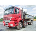 Mercedes Benz Axor 3240K 8x4 32 tonne grab tipper lorry Registration Number: GK58 ZYF Date of