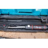 Norbar 1/2 inch drive torque wrench c/w carry case A857283