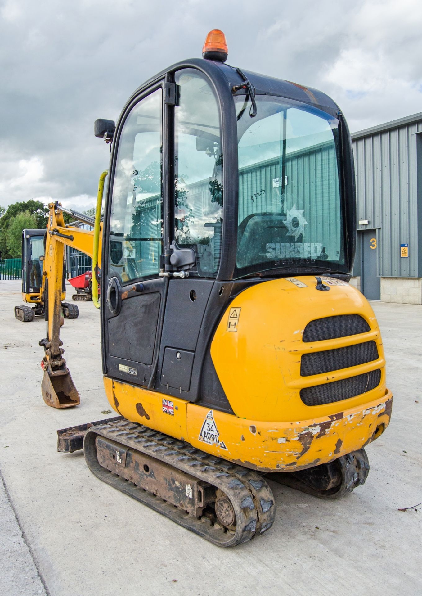 JCB 8018 CTS 1.5 tonne rubber tracked mini excavator Year: 2017 S/N: 2545239 Recorded Hours: 1678 - Image 4 of 26