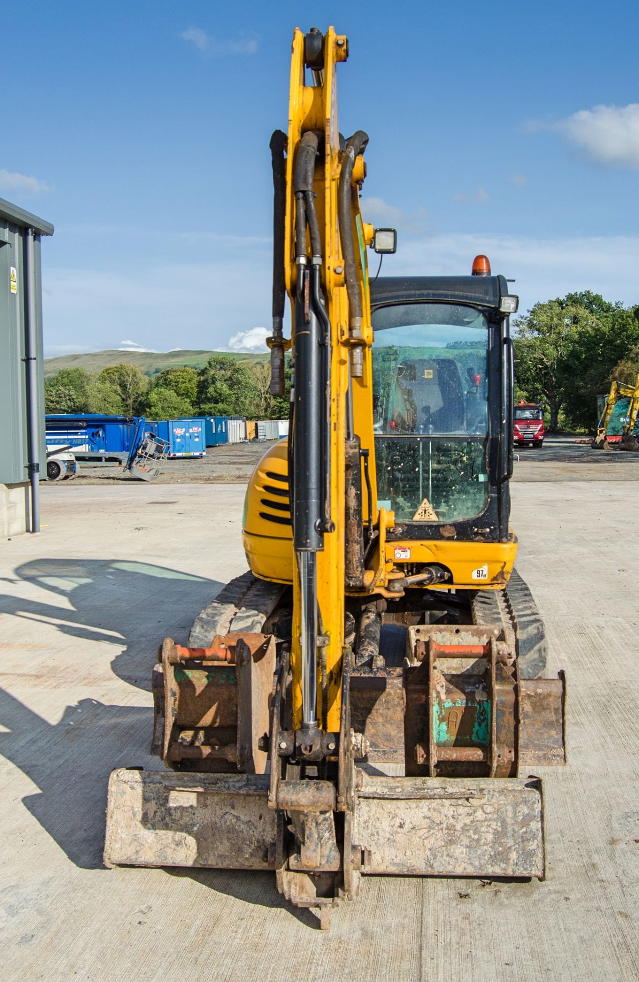JCB 8055 RTS 5.5 tonne rubber tracked excavator Year: 2015 S/N: 2426389 Recorded Hours: 2980 - Image 5 of 25