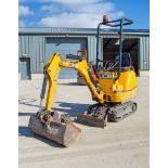 JCB 8008 CTS 0.8 tonne rubber tracked mini excavator Year: 2017 S/N: 1930252 Recorded Hours: 1241
