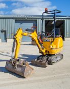 JCB 8008 CTS 0.8 tonne rubber tracked mini excavator Year: 2017 S/N: 1930252 Recorded Hours: 1241