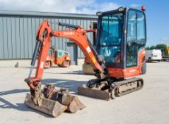 Kubota KX016-4 1.5 tonne rubber tracked mini excavator Year: 2017 S/N: 61042 Recorded Hours: 1991