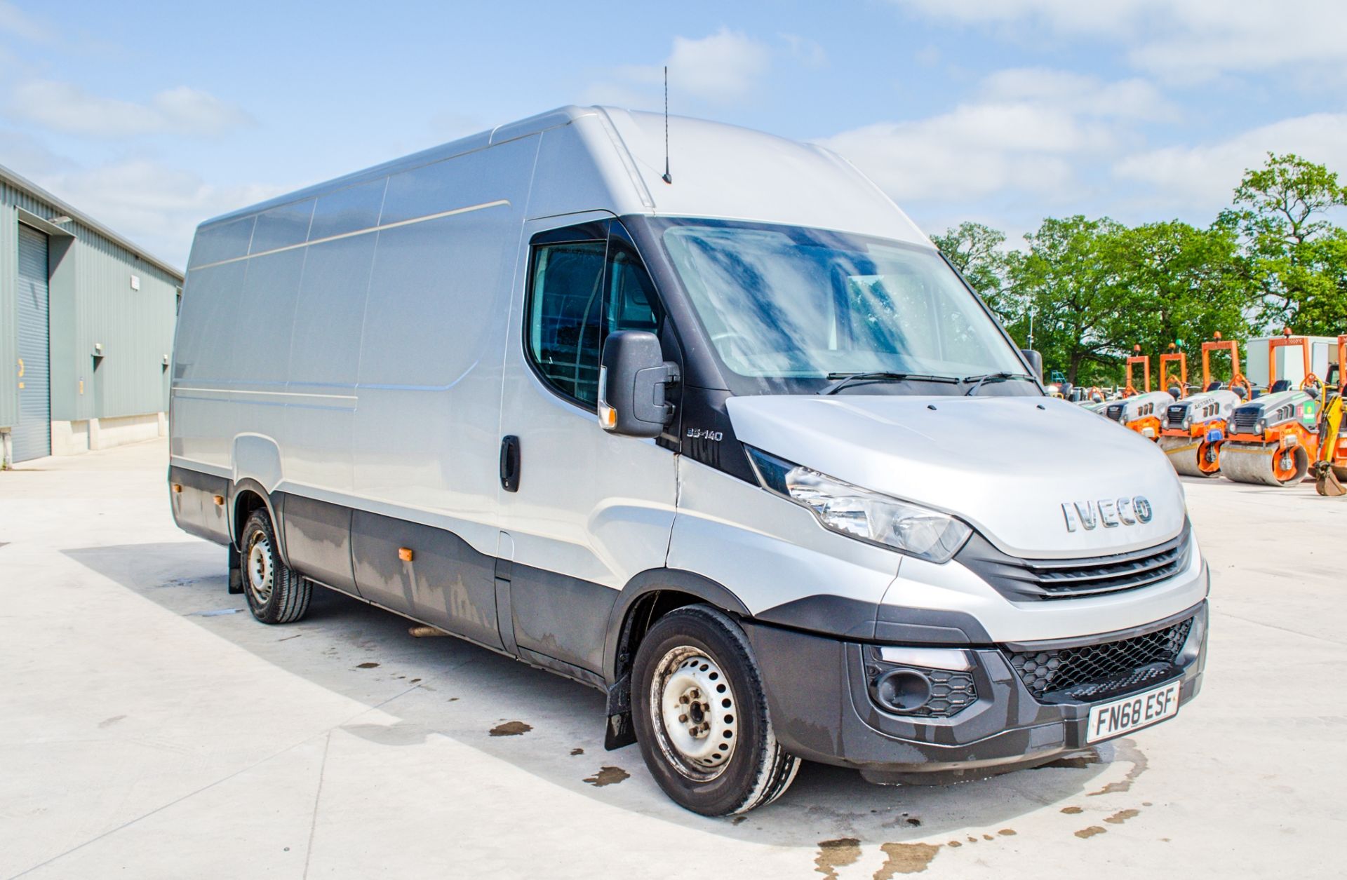 Iveco Daily 35S14V LWB High Roof Euro 6 Automatic panel van Registration Number: FN68 ESF Date of - Image 2 of 30