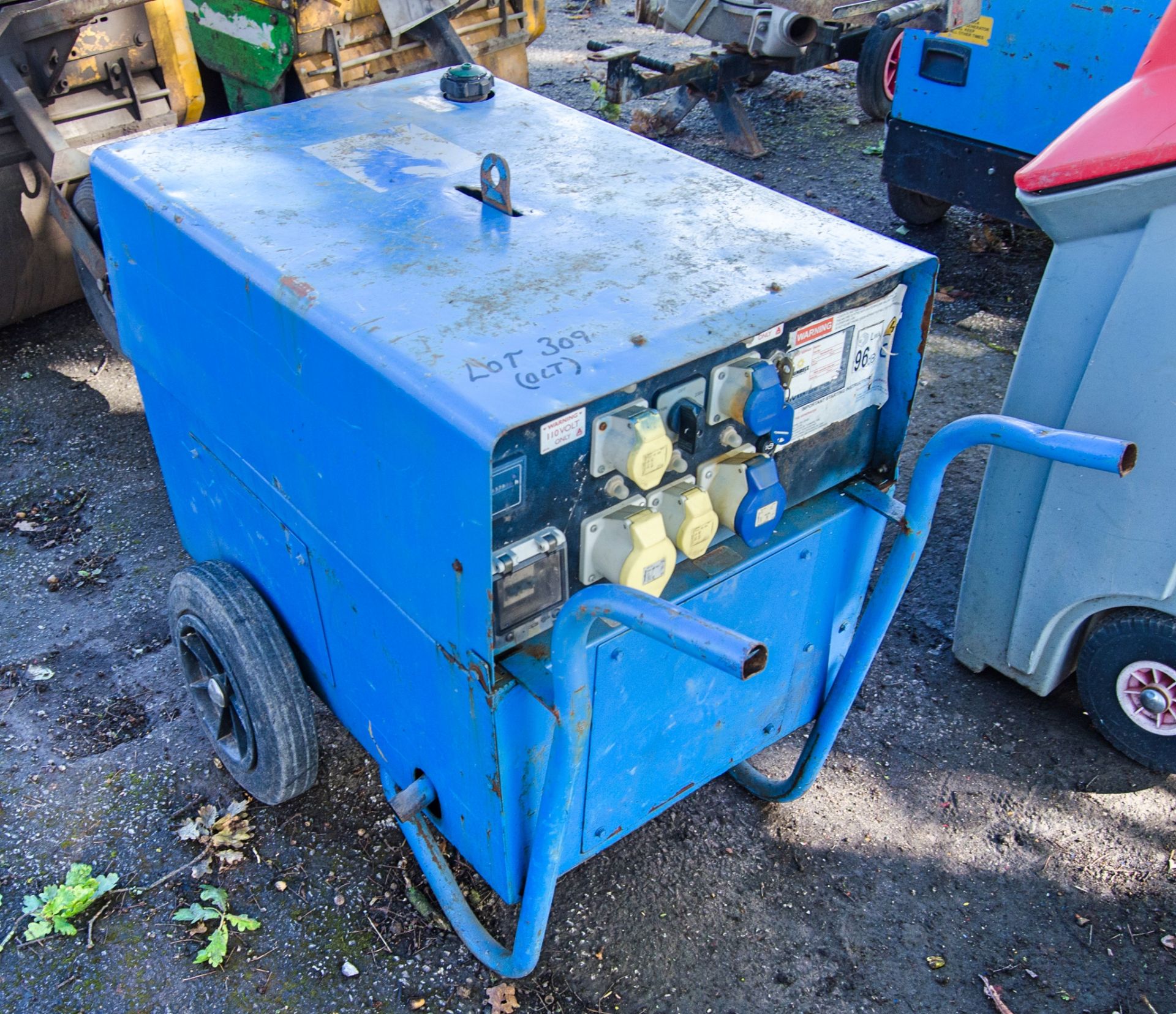 Stephill 6 kva diesel driven generator 279784 Recorded hours: 1379 A854251