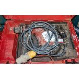 Hilti TE40 110v SDS rotary hammer drill c/w carry case A778073