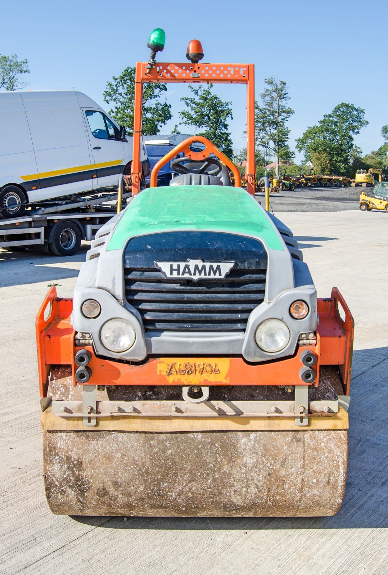 Hamm HD12VV double drum ride on roller Year: 2015 S/N: H2006731 Recorded Hours: 1214 c/w V5 A681906 - Image 5 of 20