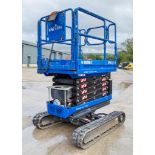 Almac Bibi 870-BL diesel driven rubber tracked scissor lift access platform Year: 2016 S/N: