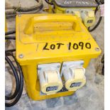 240v to 110v 3 kva transformer ** Plug cut off ** A1144486