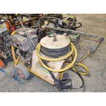 Brendon diesel driven pressure washer c/w hose and lance A848643