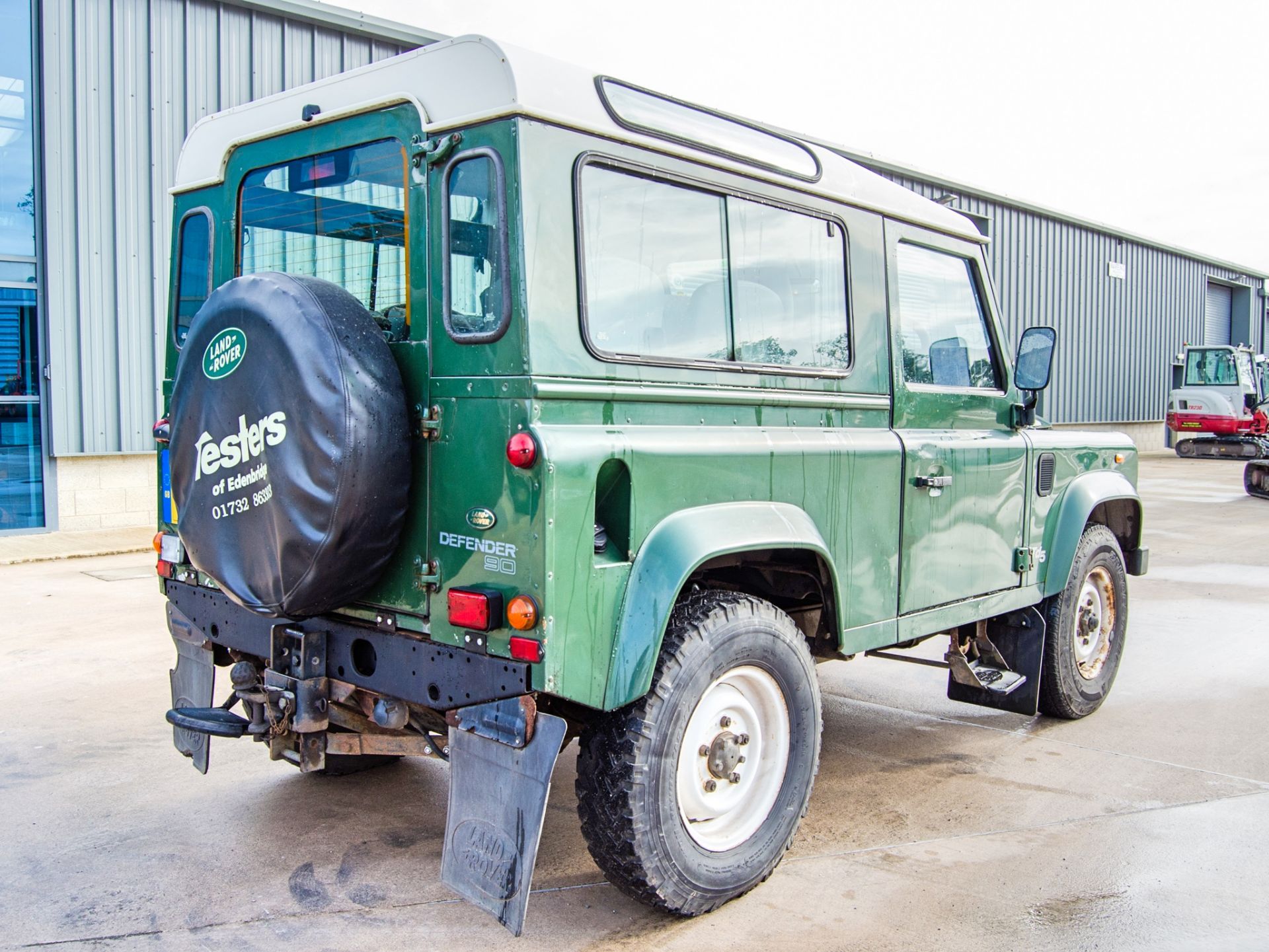 Land Rover Defender 90 County TD5 2500cc 4 wheel drive utility vehicle Registration Number: V399 OKE - Image 3 of 46