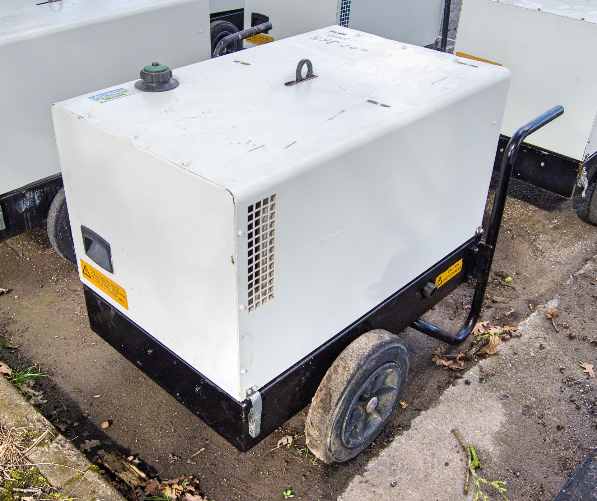 Stephill 6 kva diesel driven generator Recorded hours: 2885 EXP2176 - Image 2 of 4