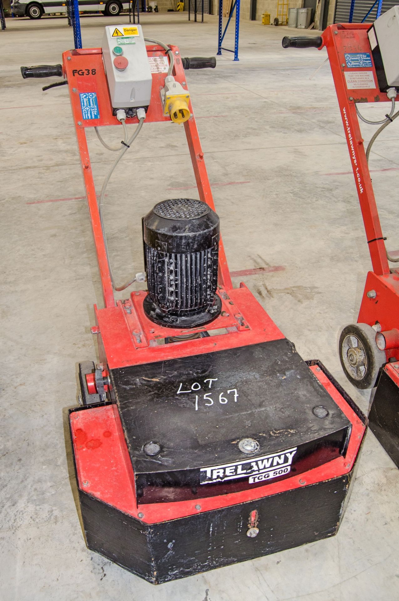 Trelawny TCG500 110v floor grinder FG38