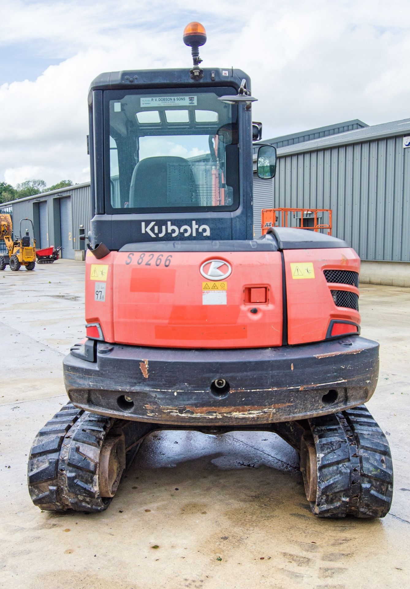 Kubota KX057-4 5.5 tonne rubber tracked excavator Year: 2013 S/N: 52360 Recorded Hours: 4660 - Image 6 of 24