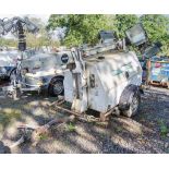 SMC TL35 diesel driven 4-head halogen mobile lighting tower Year: 2002 S/N: T35023527 ** Battery