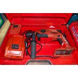 Hilti TE2-A22 22v cordless SDS rotary hammer drill c/w battery, charger and carry case A826251