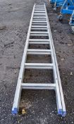 Clow 2 stage aluminium ladder A749344