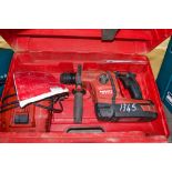 Hilti TE6-A36 36v cordless SDS rotary hammer drill c/w battery, charger and carry case A935681