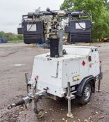 SMC TL90 diesel driven 4 - head halogen fast tow mobile lighting tower Year: 2016 S/N: T901612877