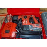 Hilti TE4-A22 22v cordless SDS rotary hammer drill c/w 2 batteries, charger and carry case EXP2686