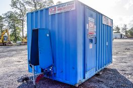 Boss Cabins 12ft x 8ft mobile anti vandal welfare site unit Comprising of: canteen area, toilet &