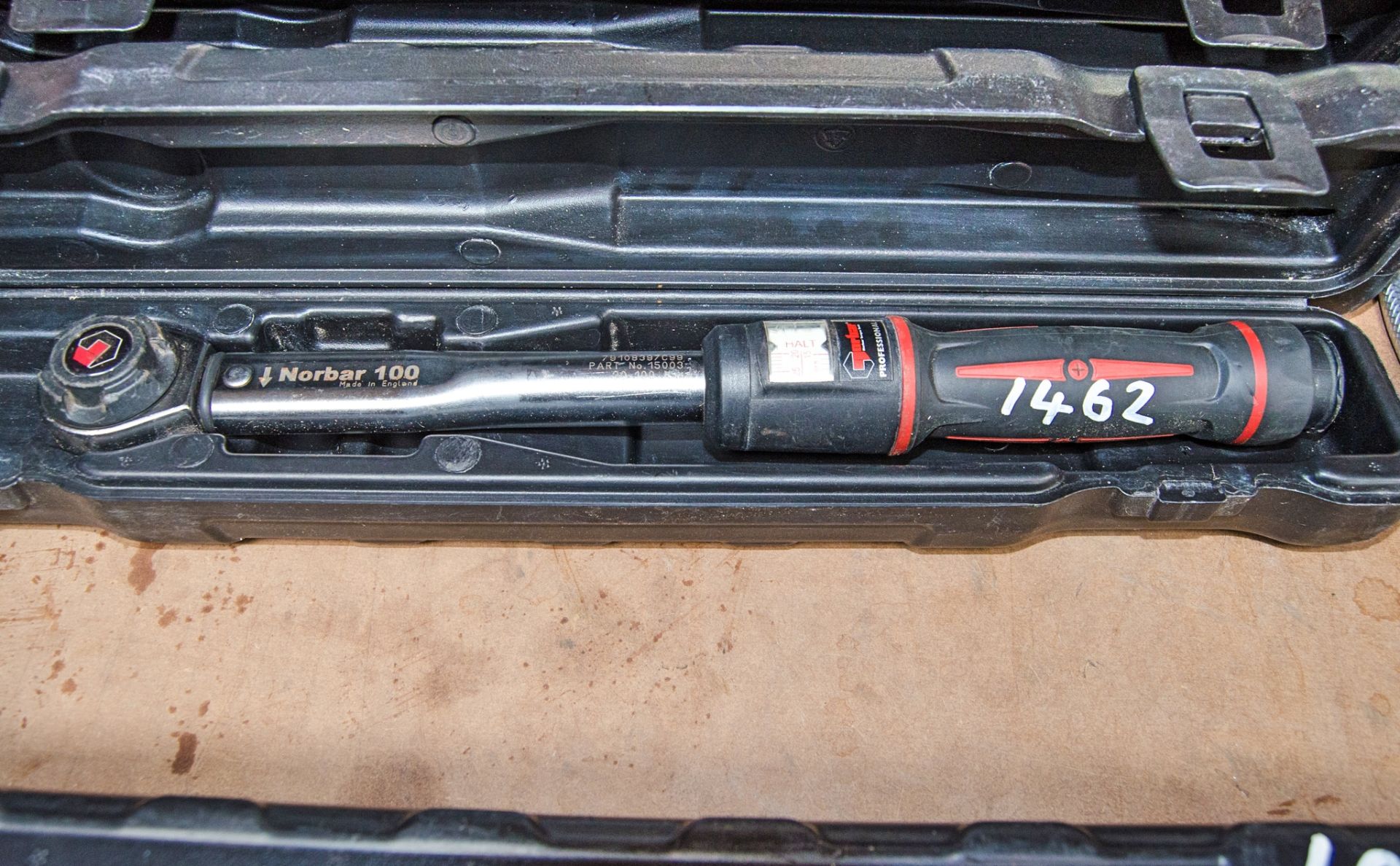 Norbar 1/2 inch drive torque wrench c/w carry case A857284