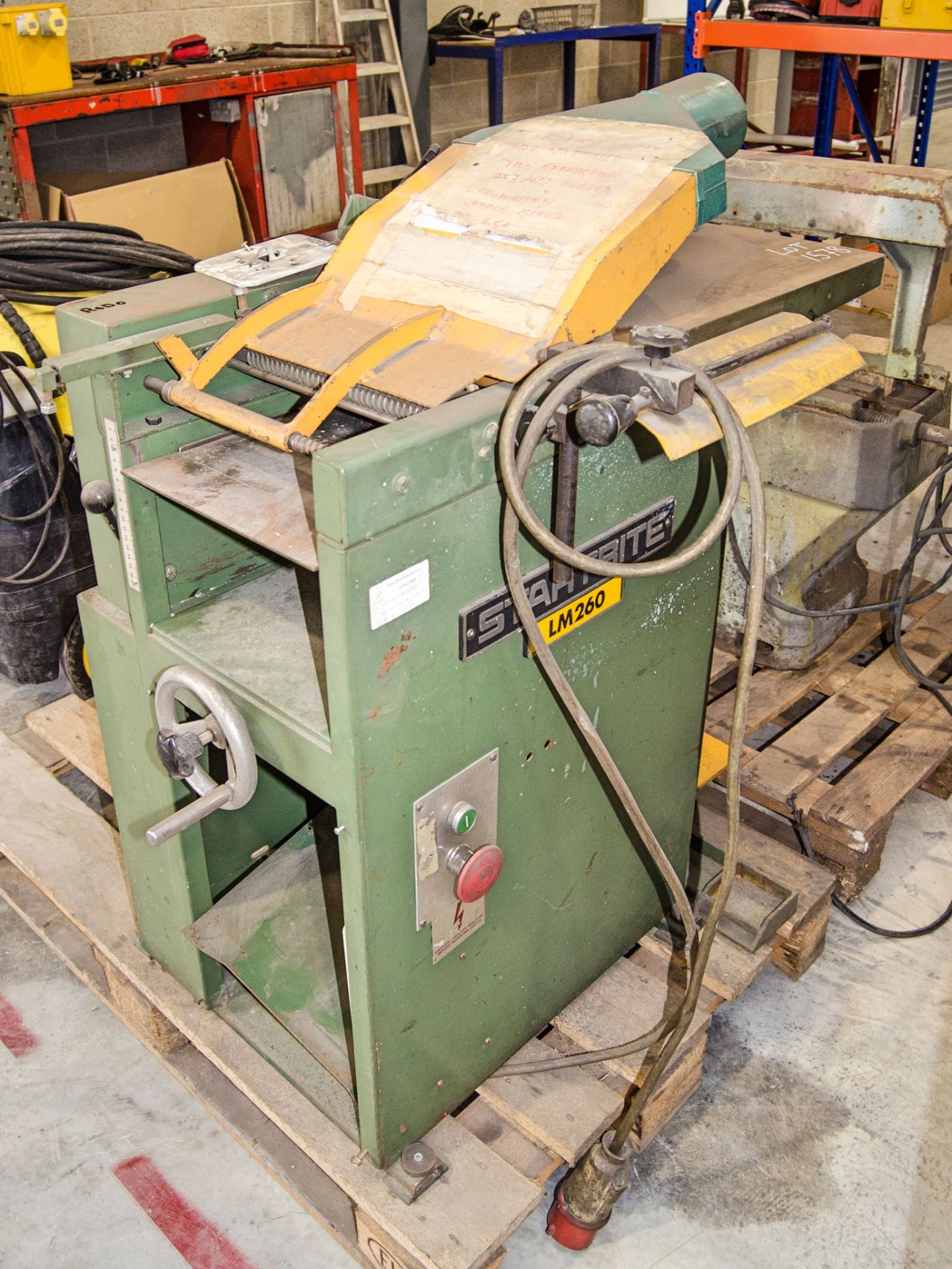 Startrite LM260 3 phase planer thicknesser ** No VAT on hammer price but VAT will be charged on