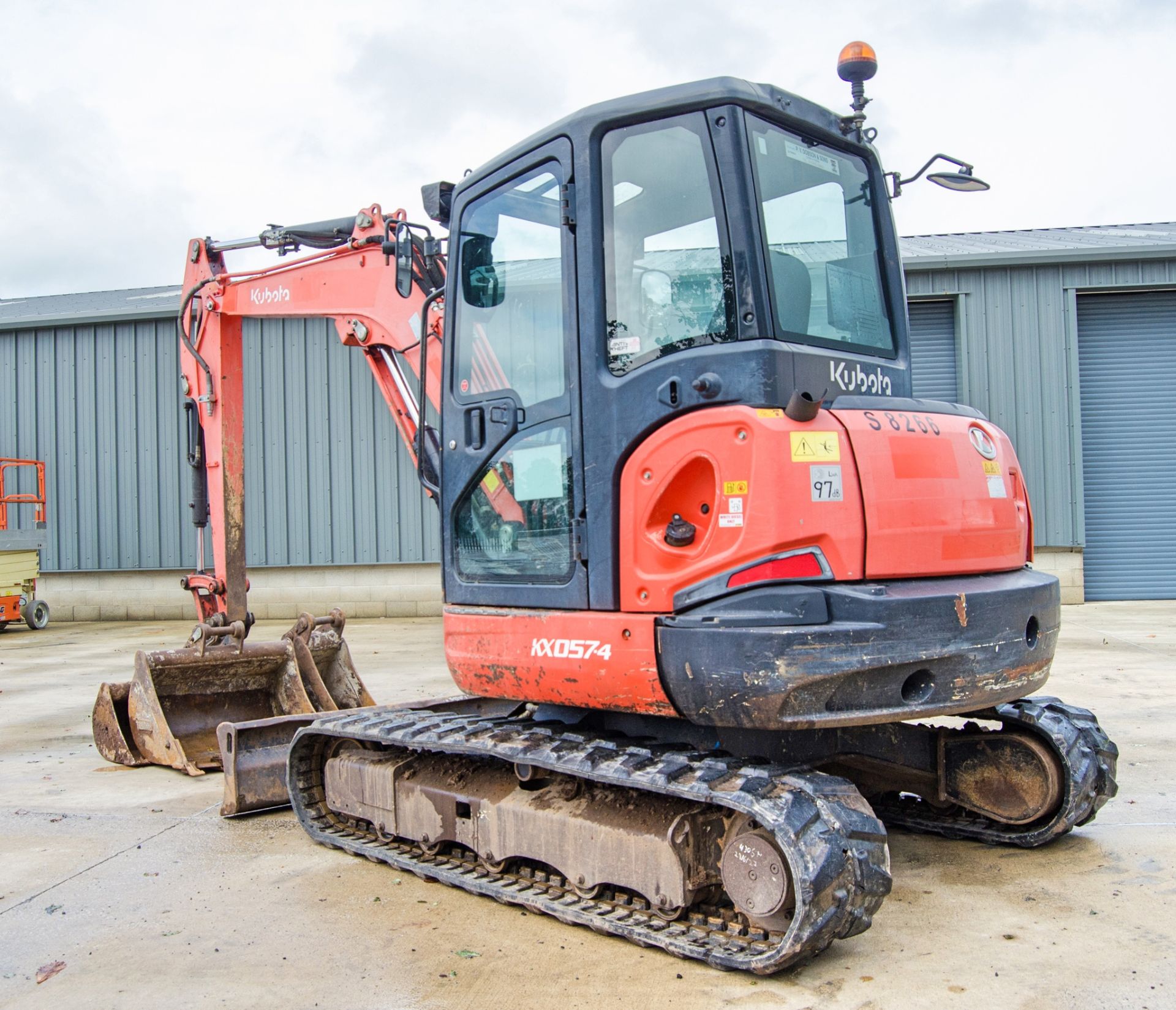 Kubota KX057-4 5.5 tonne rubber tracked excavator Year: 2013 S/N: 52360 Recorded Hours: 4660 - Image 4 of 24