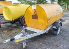 Trailer Engineering 950 litre fast tow bunded fuel bowser c/w manual pump, delivery hose and