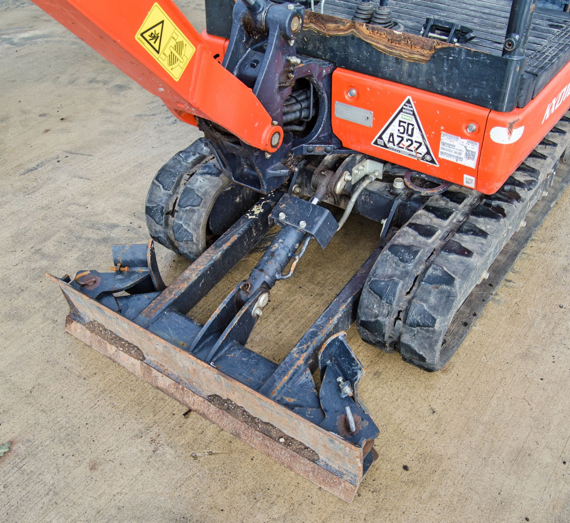 Kubota KX016-4 1.5 tonne rubber tracked mini excavator Year: 2020 S/N: CZC70911 Recorded Hours: - Image 13 of 24